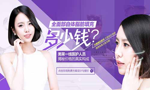 面部自體脂肪填充多少錢
